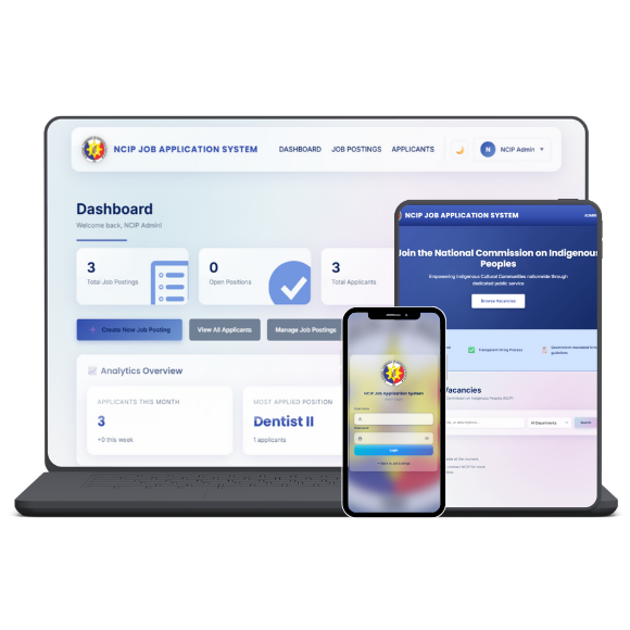 NCIP Job Application System